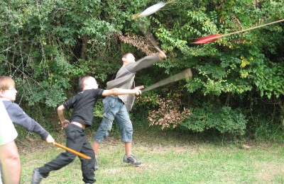 Préhistoire tir au propulseur CPIE Périgord Limousin