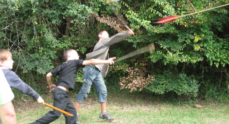 Préhistoire tir au propulseur CPIE Périgord Limousin