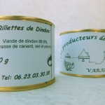 Rillettes de dindon (pâté nature, pâté dindon châtaigne)