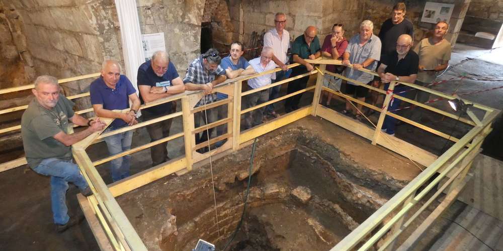 programme du collectif de recherches par rapport aux fouilles de la fosse à canon à Forgeneuve