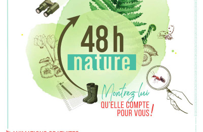 affiche des 48h nature en Nouvelle Aquitaine