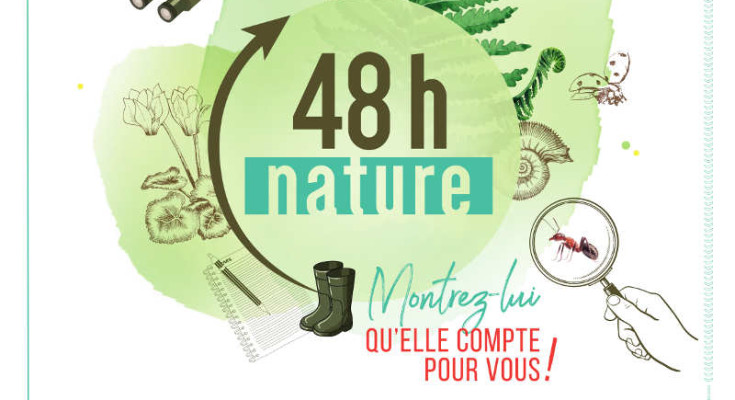 affiche des 48h nature en Nouvelle Aquitaine