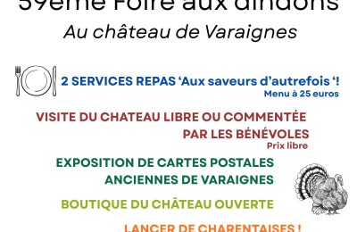 CPIE_Affiche_Foire aux dindons 2025