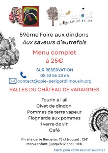 CPIE_Foire aux dindons_menu_2025